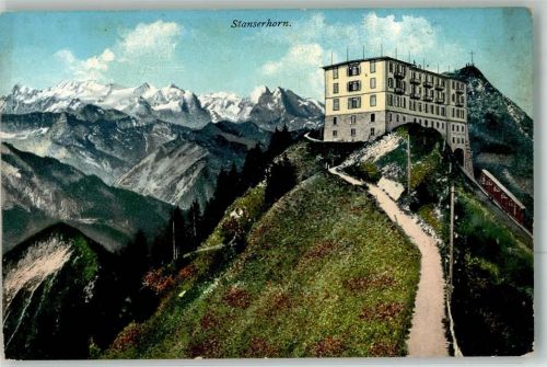 6370 Stans Foto AK Hotel Stanserhorn