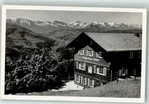 8497 Fischenthal Foto AK Hörnlikulm Rigi Hüttenstempel