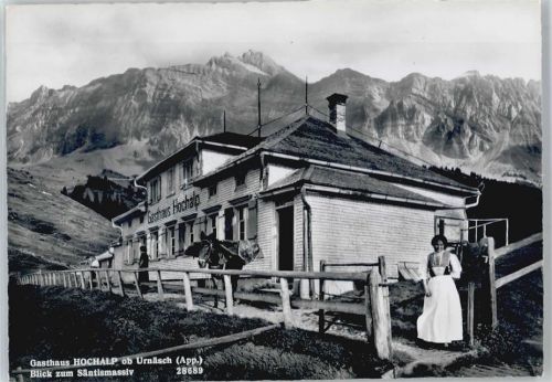 9107 Urnäsch Zürchersmühle - Gasthaus Hochalp, Säntis
