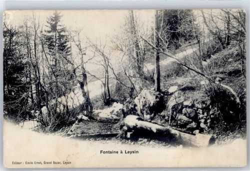 1854 Leysin - Winterbild AKU1
