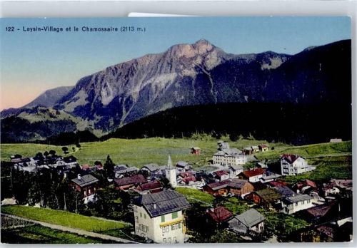 1854 Leysin - Chamossaire