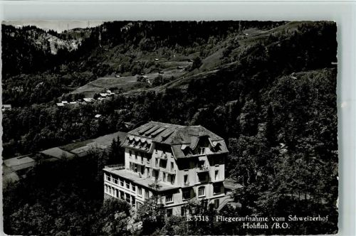6083 Hasliberg Hohfluh - Hotel Restaurant Schweizerhof Fliegeraufnahme
