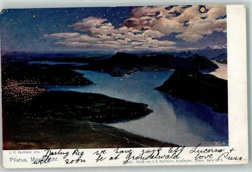 6010 Pilatus Kulm Mondschein