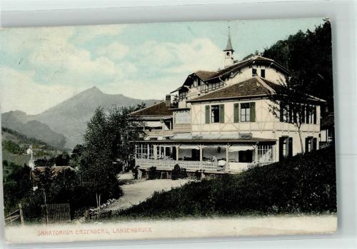 4438 Langenbruck 1913 - Sanatorium Erzenberg