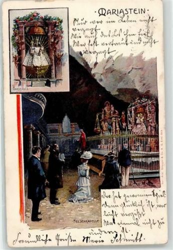 4115 Mariastein - 1902 Felsenkapelle