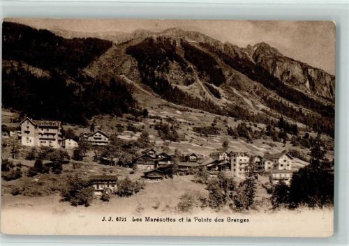 1923 Les Marécottes - et la Pointe des Granges