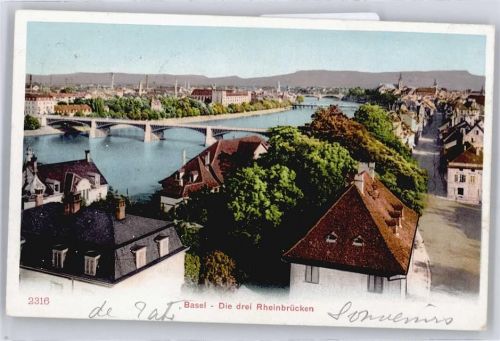 4000 Basel Bâle - Brücken AKU2
