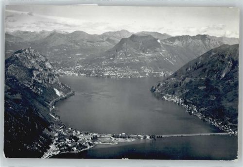6815 Melide Gebrauchsspuren Brücke, Lago di Lugano AKU2