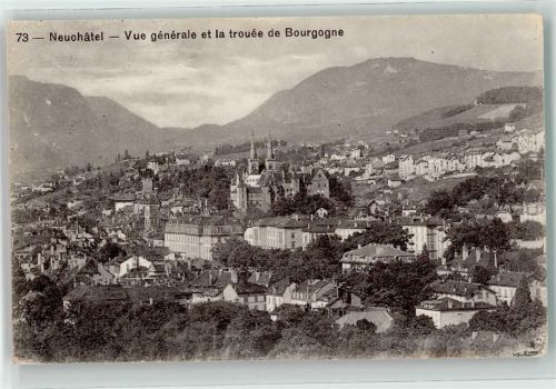 2000 Neuchâtel Neuenburg 1919