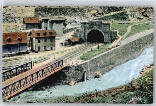 6487 Göschenen Göscheneralp - Gotthardbahn, Gotthardtunnel, Reuss