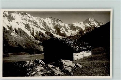 3825 Mürren - Ort handschriftlich