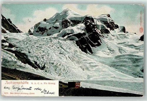Chamanna da Tschierva Tschiervahütte 1903
