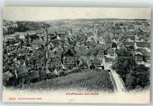 8200 Schaffhausen Sciaffusa 1908 - Munot