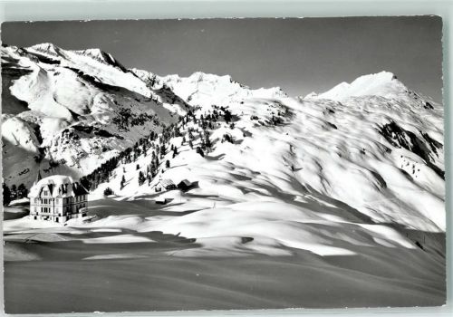 Riederfurka - Fiescherhörner Eggishorn Bettmerhorn Winter