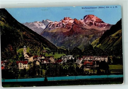 6386 Wolfenschiessen - Hanghorn Hutstock Widderfeld