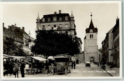 2400 Le Locle - Marktszene