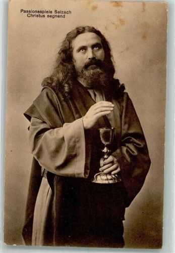 2545 Selzach 1917 Foto AK Passionsspiele Feldpost Mitr.Kp. III/10