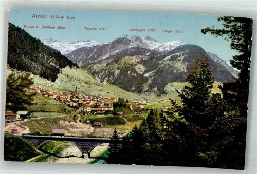 6780 Airolo 1927 Foto AK