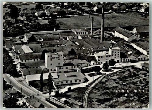 1350 Orbe Gebrauchsspuren Fabrik Nestle beschnitten