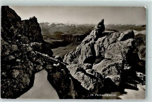 7260 Davos Dorf 1948 - Im Parsenngebiet Berghaus Weissfluhoch