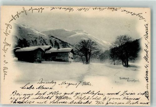 9400 Rorschach 1901 - Lobhart Winter Bauernhof