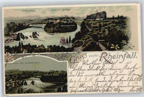 8200 Schaffhausen Sciaffusa - Rheinfall, Schloß Laufen, Hotel Schweizerhof