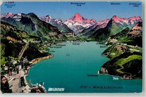 6440 Vierwaldstättersee - Brunnen Bauen Treib