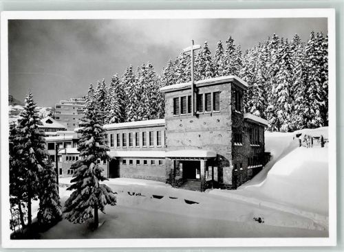 7050 Arosa - Kath. Kirche Winter