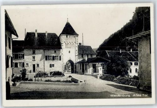 4437 Waldenburg - Ortsansicht, Altes Tor