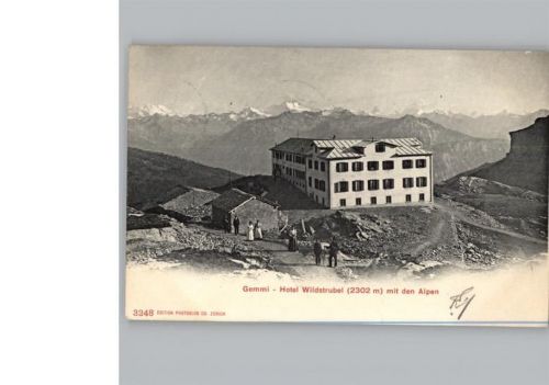 3954 Leukerbad Loèche-les-Bains - Gemmi-Hotel Wildstrubel