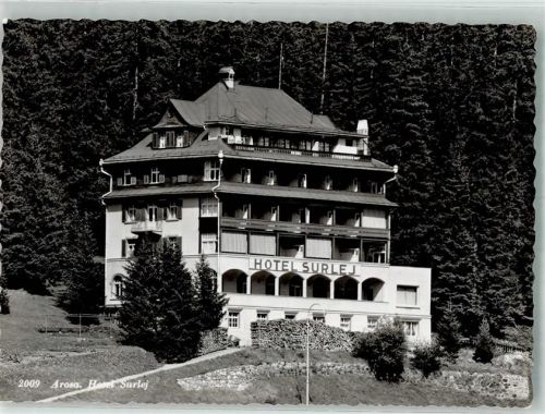 7050 Arosa Foto AK Hotel Surlej