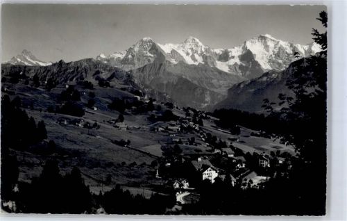 3803 Beatenberg 1931 - Schreckhorn Eiger-Mönch Jungfrau
