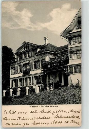 9630 Wattwil - Gasthaus Auf der Wanne