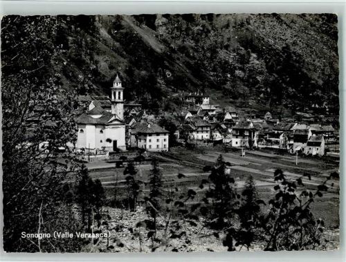 6637 Sonogno 1961 - Teilansicht, gute Erhaltung AK