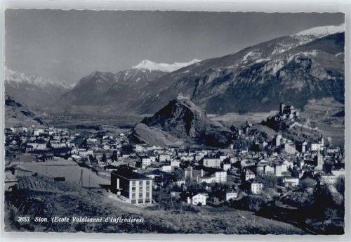1950 Sion Montorge - Schule Valaisanne