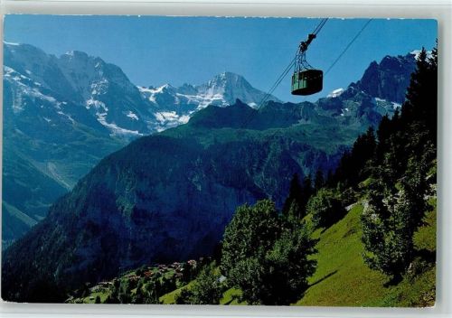 3826 Gimmelwald - Schlithornbahn Grosshorn Breithorn