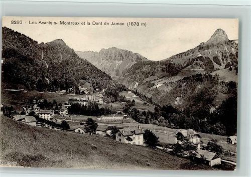 1833 Les Avants - La Dent de Jaman