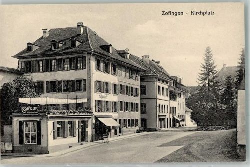 4800 Zofingen Foto AK Kirchplatz