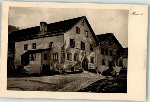 Serie Heimat Alte Häuser Motiv Schweiz