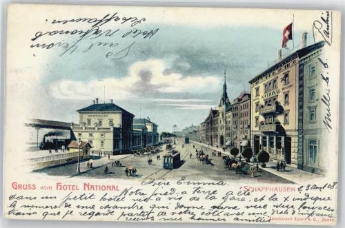 8200 Schaffhausen Sciaffusa - Hotel National