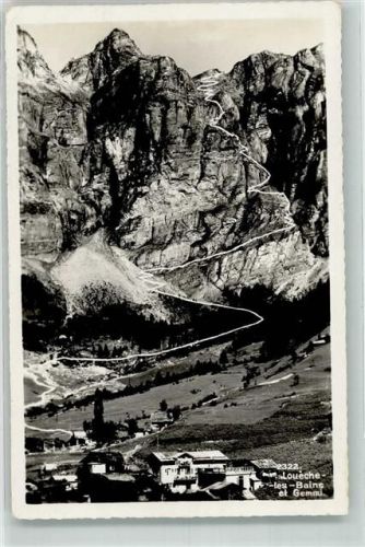 3954 Leukerbad Loèche-les-Bains - Gemmi Feldpost Mil San. Anstalt