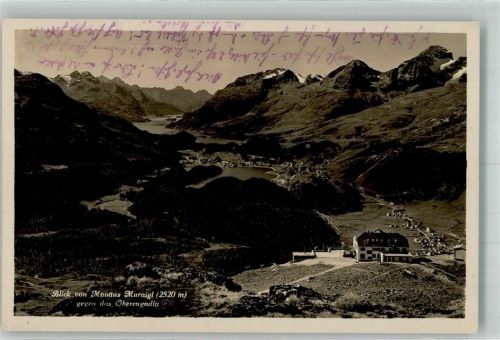 7500 St. Moritz 1929 - Hotel Ort lt. Stempel