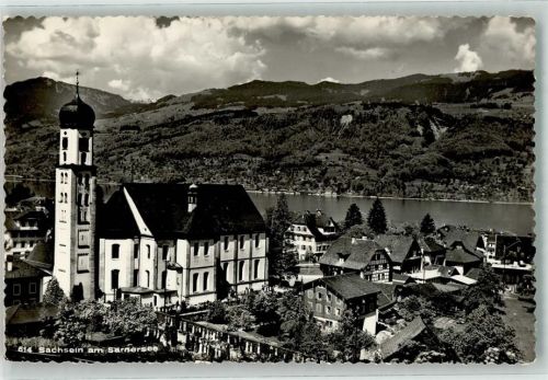 6072 Sachseln Foto AK Sarnersee Kirche