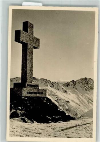 6490 Andermatt Foto AK Piz Calmot Gipfelkreuz Feldpost Militärpost Kaserne