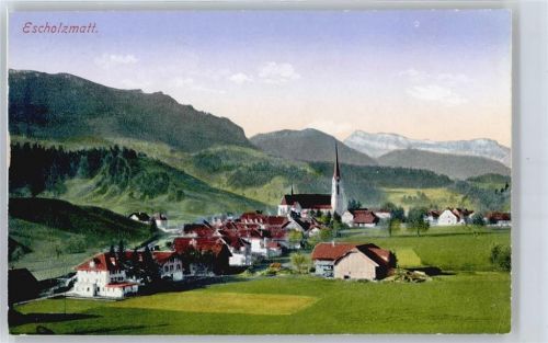 6182 Escholzmatt Glichenberg - Berg Kirche Panorama