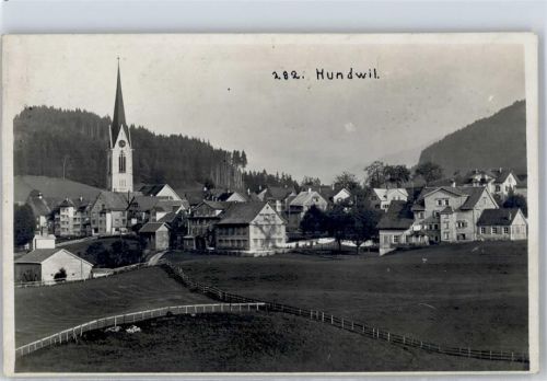 9064 Hundwil 1921 - Kirche