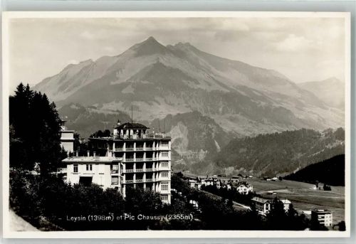 1854 Leysin - Pic Chaussy