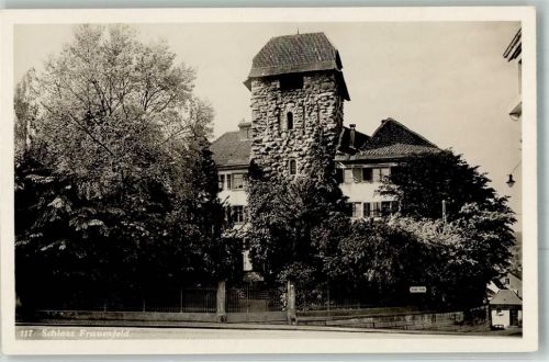 8500 Frauenfeld Foto AK Schloss