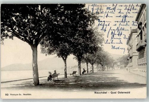 2000 Neuchâtel Neuenburg - Quai Osterwald