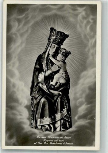6600 Locarno Foto AK Madonna del Sasso Ort lt. Fotograf